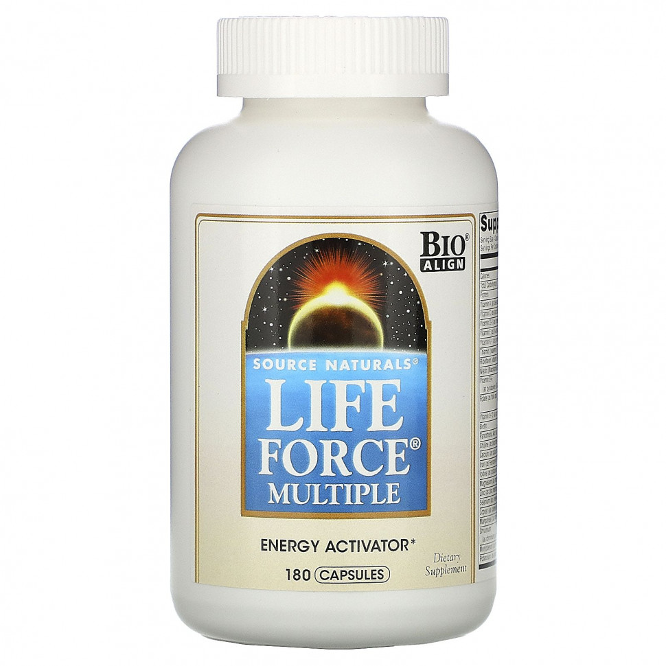   (Iherb) Source Naturals, Life Force Multiple, 180     -     , -, 