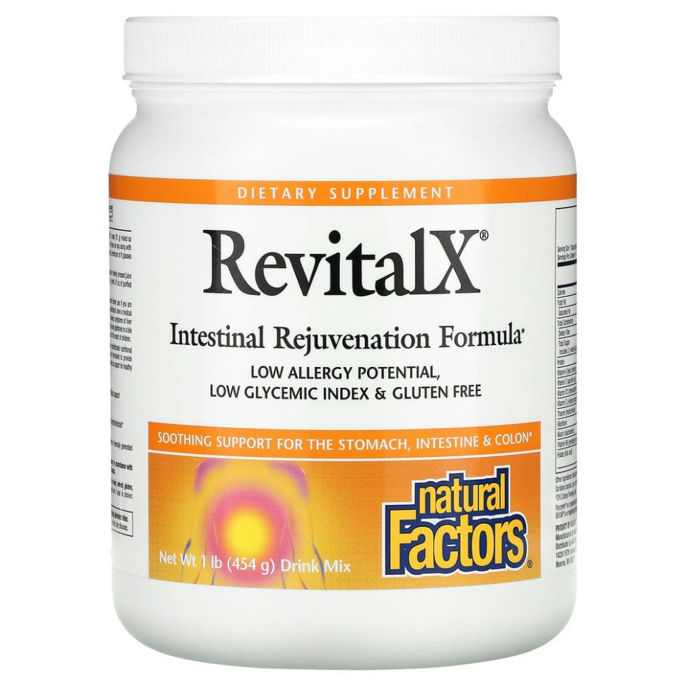 ���� ������ (Iherb) Natural Factors, RevitalX, ����� �������� ��� �������������� ���������, 454 � (1 ����), ������ �� 4860 ���