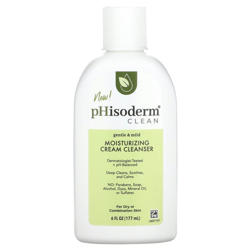���� ������ (Iherb) pHisoderm, Clean, ����������� ��������� ����, ��� ����� � ��������������� ����, 177 �� (6 ����. �����), ������ �� 1790 ���