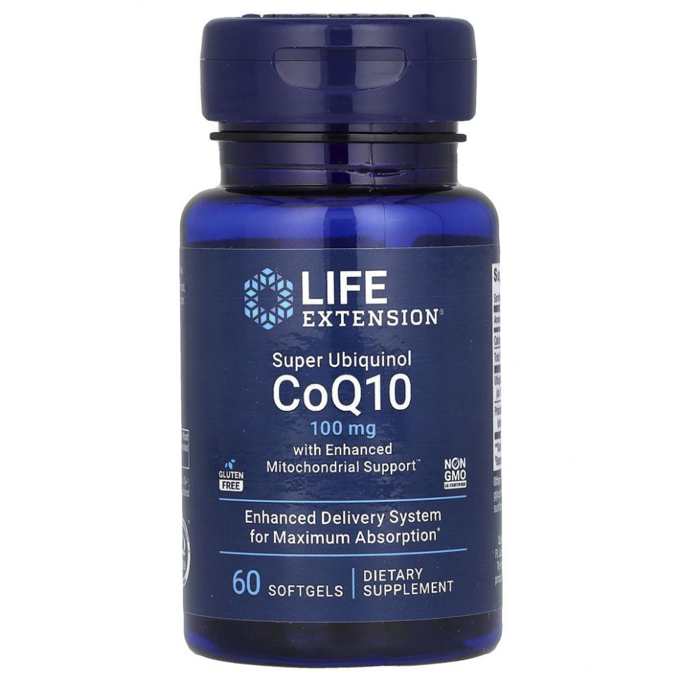   (Iherb) Life Extension,   Q10    , 100 , 60      -     , -, 