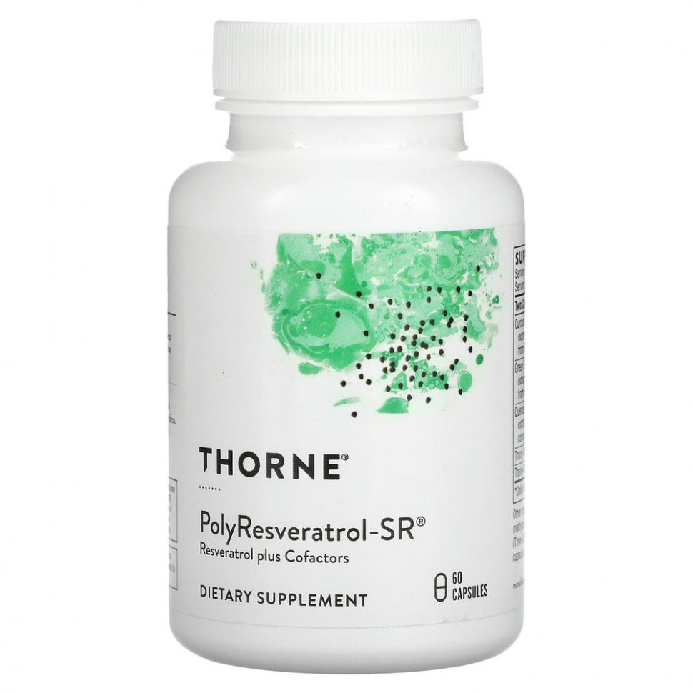 ���� ������ (Iherb) Thorne Research, PolyResveratrol-SR, 60 ������, ������ �� 8740 ���