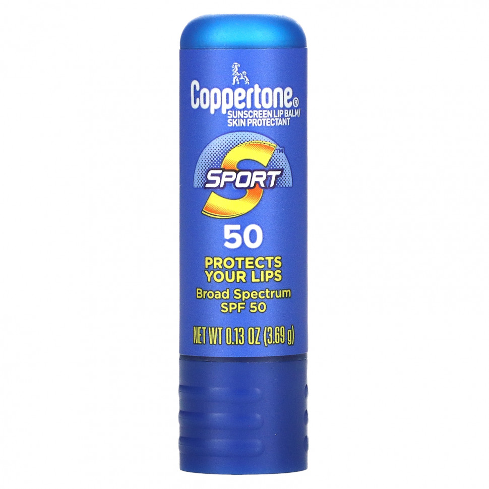 ���� ������ (Iherb) Coppertone, Sport, �������������� ������� ��� ���, SPF 50, 3,69 � (0,13 �����), ������ �� 990 ���