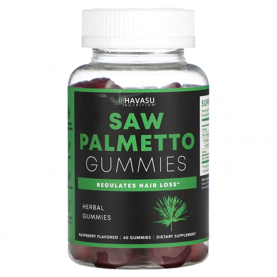 ���� ������ (Iherb) Havasu Nutrition, ����������� ���������� Saw Palmetto, ������, 60 ����������� ��������, ������ �� 3850 ���