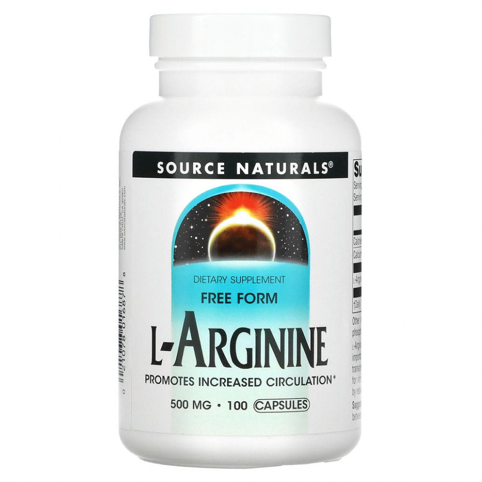   (Iherb) Source Naturals, L-,   , 500 , 100     -     , -, 