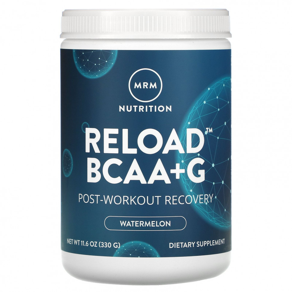 ���� ������ (Iherb) MRM, Reload BCAA + G, �������������� ����� ����������, �����, 330 � (11,6 �����), ������ �� 4630 ���