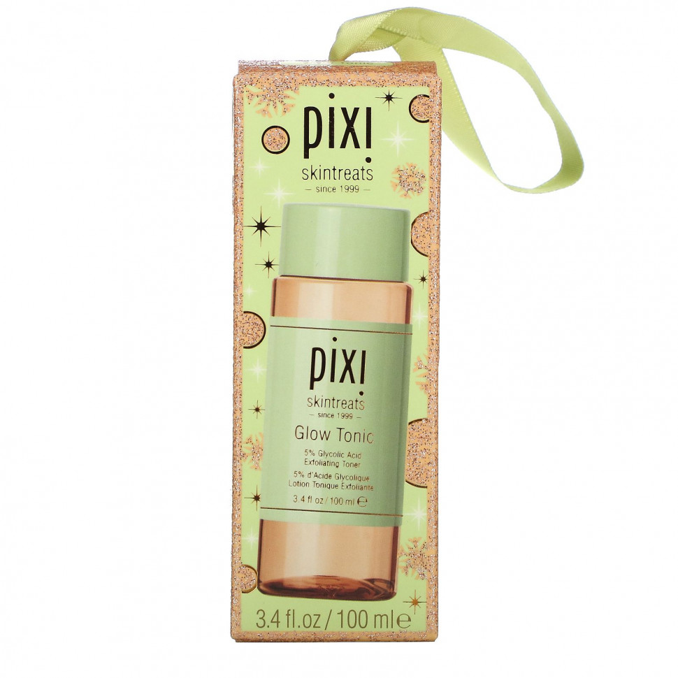   (Iherb) Pixi Beauty, Glow Tonic, Exfoliating Toner, Holiday Edition, 3.4 fl oz (100 ml)    -     , -, 