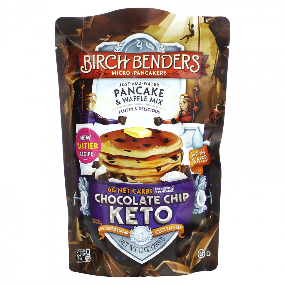 ���� ������ (Iherb) Birch Benders, ����� ��� ������ � ������, ����, ���������� ������, 283 � (10 �����), ������ �� 1940 ���