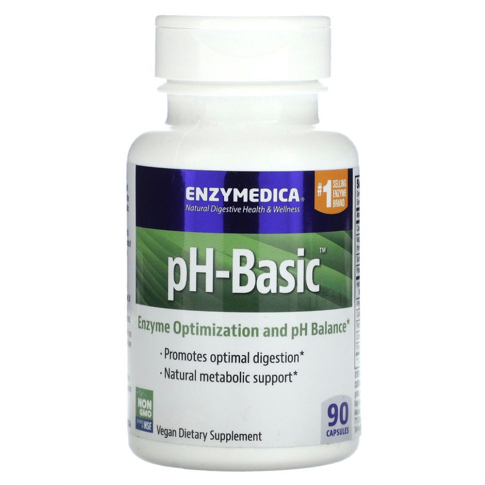 ���� ������ (Iherb) Enzymedica, pH-Basic`` 90 ������, ������ �� 4920 ���