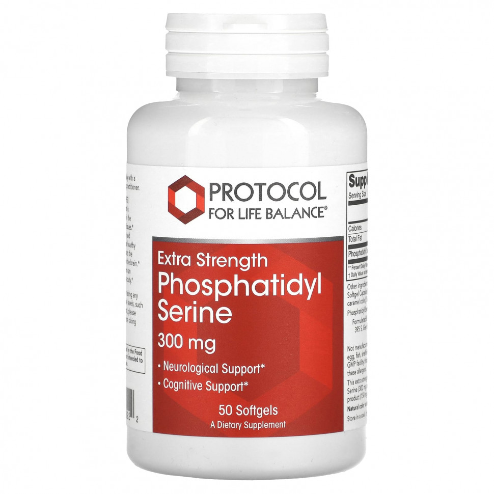 ���� ������ (Iherb) Protocol for Life Balance, Extra Strength, ���������������, 300 ��, 50 ������, ������ �� 7890 ���