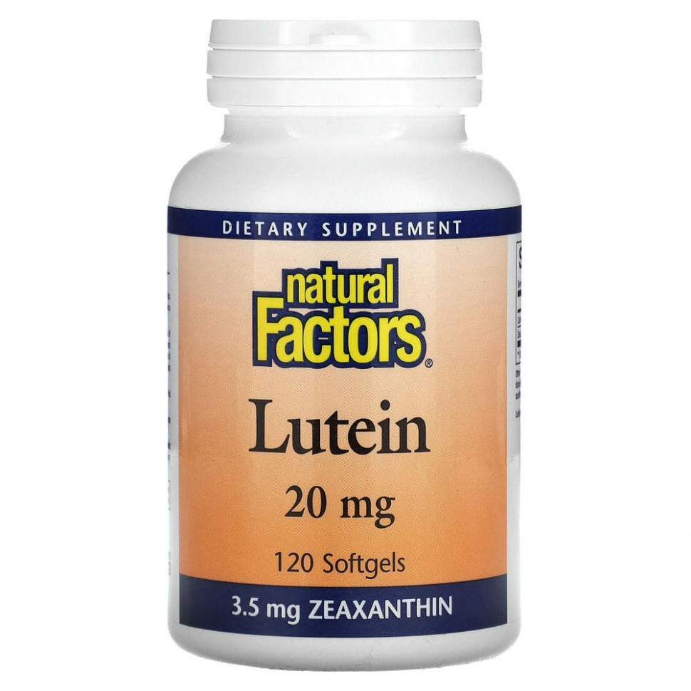 ���� ������ (Iherb) Natural Factors, ������, 20 ��, 120 ������, ������ �� 3870 ���