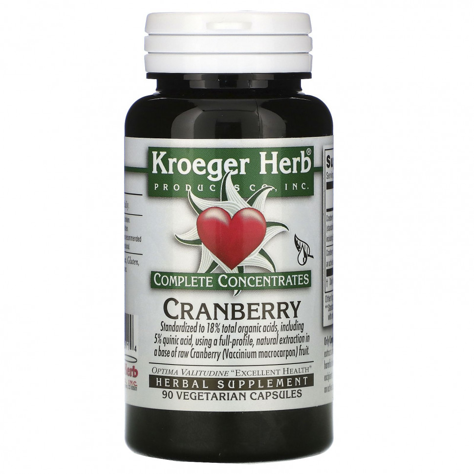   (Iherb) Kroeger Herb Co,  , , 90      -     , -, 