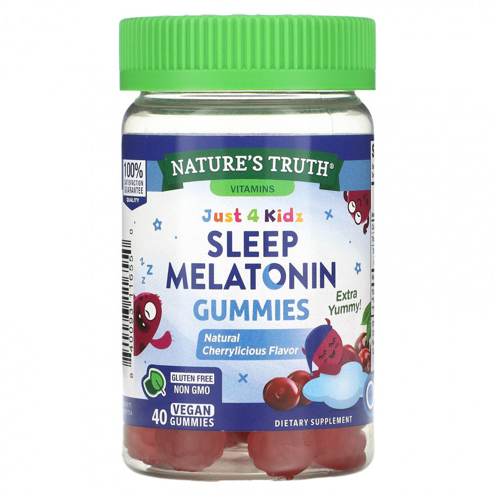   (Iherb) Nature's Truth, Just 4 Kids,   ,  , 1 , 40       -     , -, 