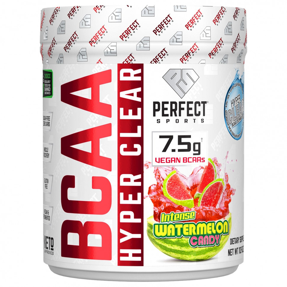 ���� ������ (Iherb) Perfect Sports, BCAA Hyper Clear, �������� ������� � ���������� ������, 310 � (10,9 �����), ������ �� 4760 ���