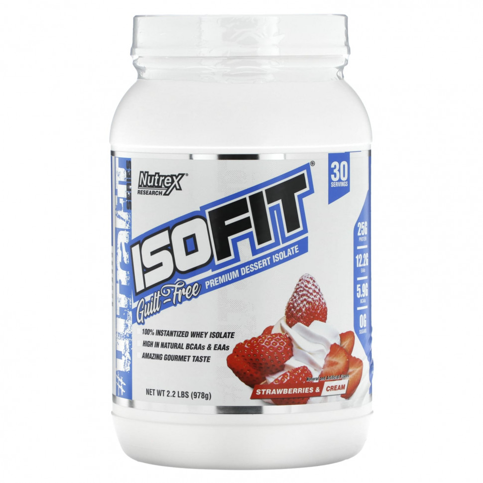���� ������ (Iherb) Nutrex Research, Isofit, �������� �� ��������, 978 � (2,2 �����), ������ �� 7680 ���
