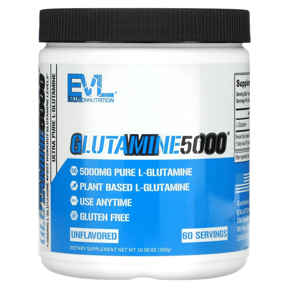 ���� ������ (Iherb) EVLution Nutrition, �������� 5000, ��� �������, 5000 ��, 300 � (10,58 �����), ������ �� 3550 ���