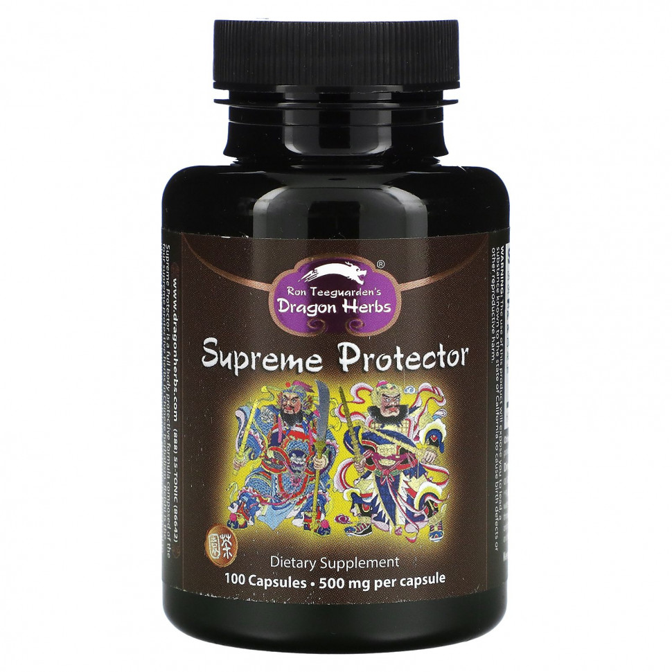   (Iherb) Dragon Herbs, Supreme Protector, 450 , 100     -     , -, 