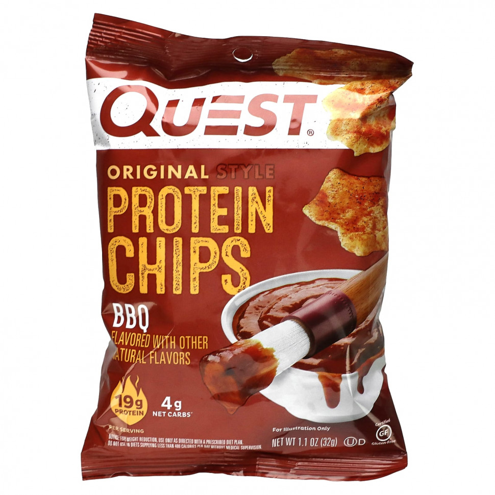 ���� ������ (Iherb) Quest Nutrition, ����������� ����� � ������������ �����, ��� �������, 8 ��������� �� 32 � (1,1 �����), ������ �� 6070 ���