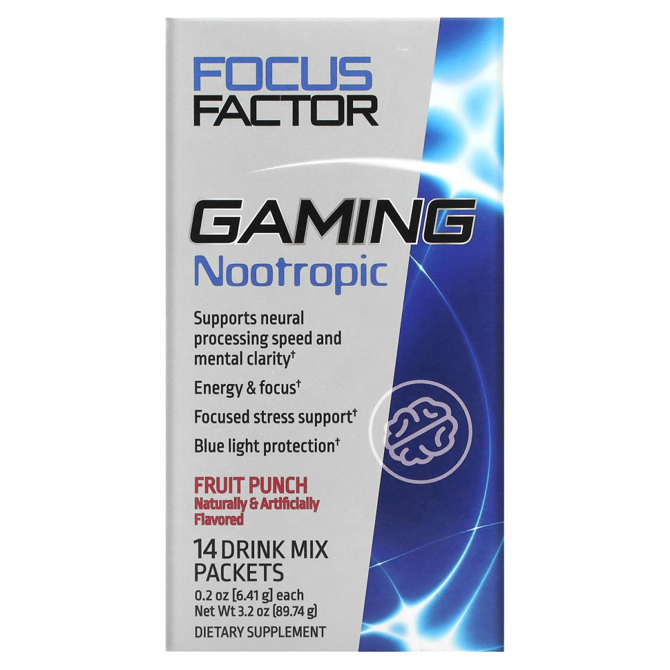 ���� ������ (Iherb) Focus Factor, ������� �������, ��������� ����, 14 ��������� �� ������ ��� ������������� �������, 6,41 � (0,2 �����), ������ �� 5600 ���