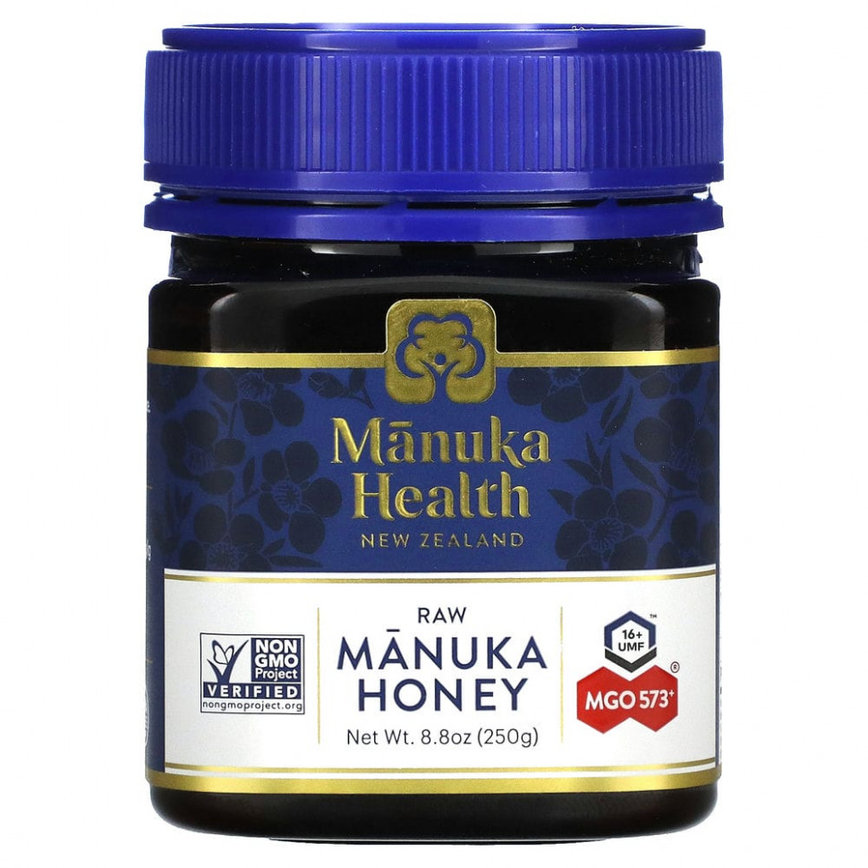���� ������ (Iherb) Manuka Health, ��� ������, MGO 573+, 250 � (8,8 �����), ������ �� 9600 ���
