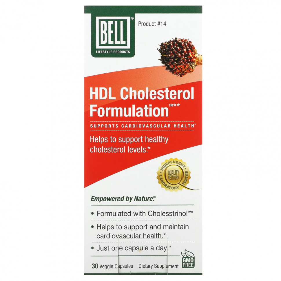   (Iherb) Bell Lifestyle,   HDL-, 30      -     , -, 