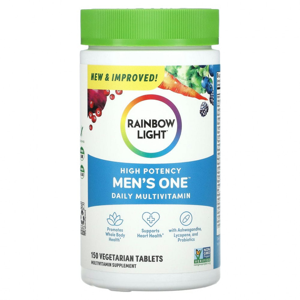 ���� ������ (Iherb) Rainbow Light, Men's One, �������������� ��� ������, 150 ��������, ������ �� 7750 ���