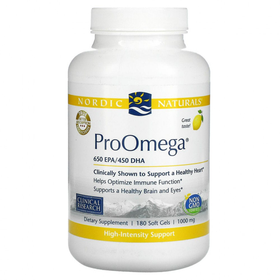   (Iherb) Nordic Naturals, ProOmega,   , 1000 , 180       -     , -, 