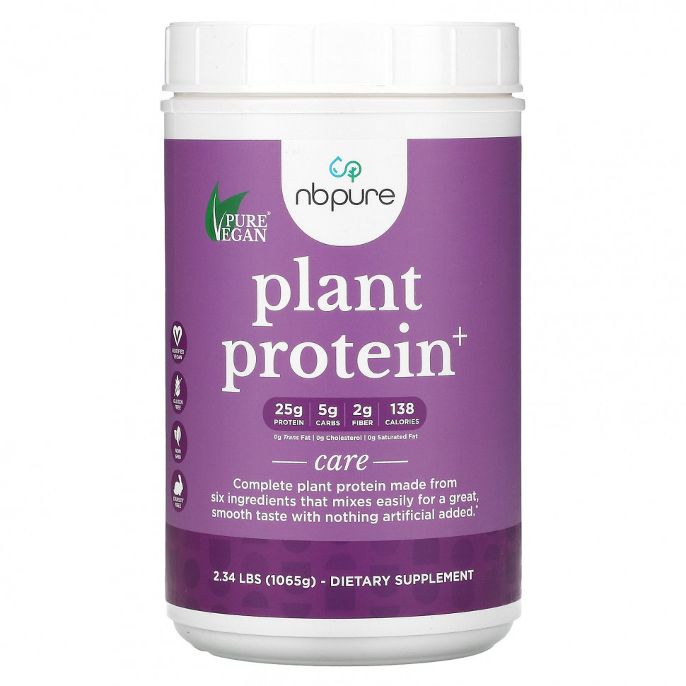   (Iherb) NB Pure, Plant Protein+,1065  (2,34 )    -     , -, 