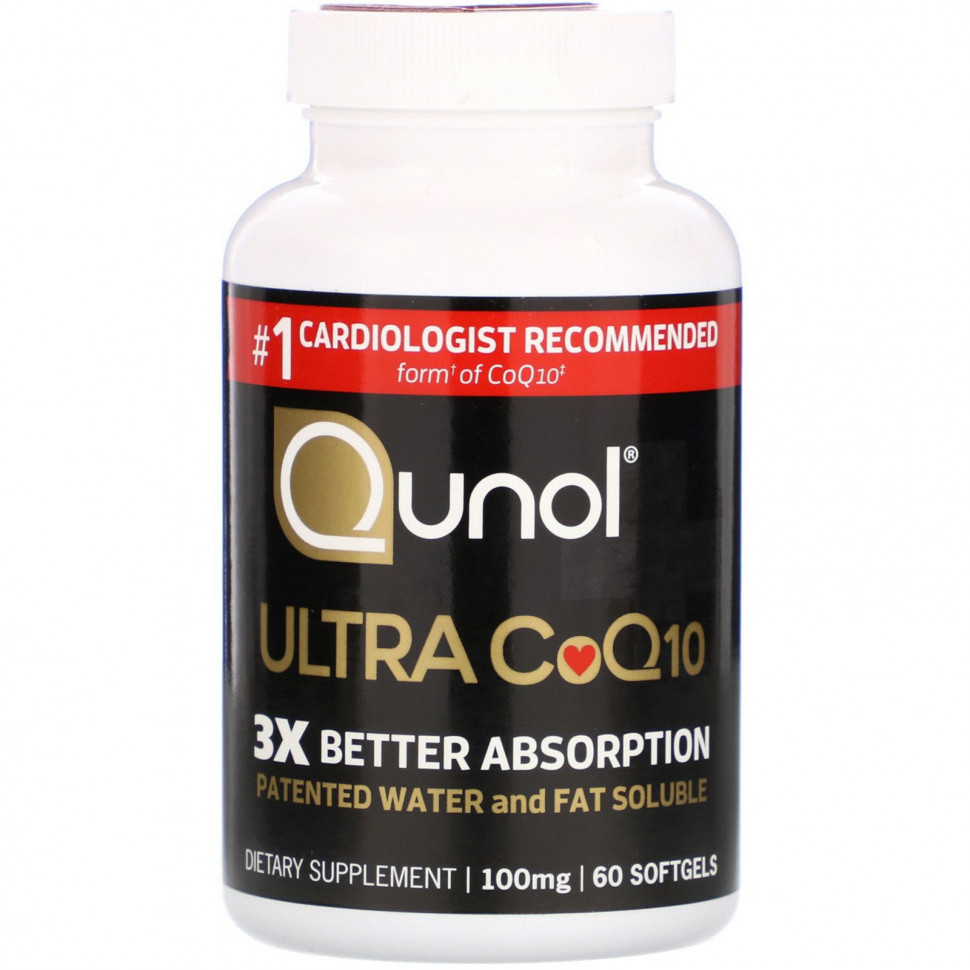 ���� ������ (Iherb) Qunol, ������� Q10 ������, 100 ��, 60 ������, ������ �� 5070 ���