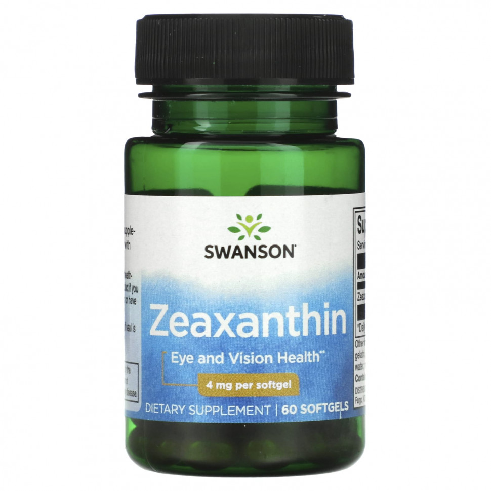   (Iherb) Swanson, , 4 , 60      -     , -, 