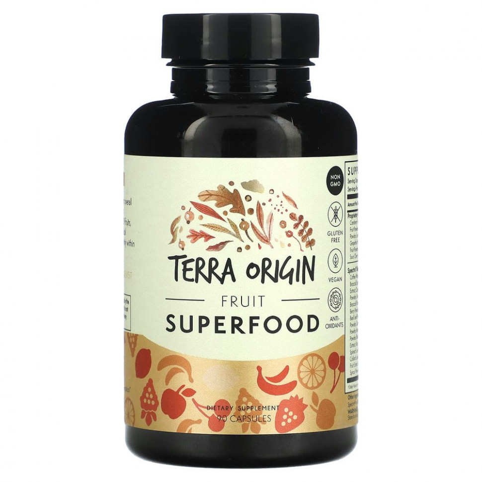   (Iherb) Terra Origin, Fruit Superfood`` 90 ,   2920 