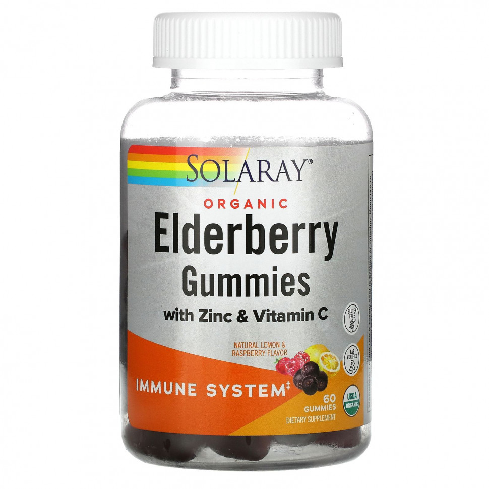 ���� ������ (Iherb) Solaray, ������������ ����������� ���������� � ������� � ������ � ��������� C, ����������� ����� � ������, 60 ����������� ��������, ������ �� 2940 ���