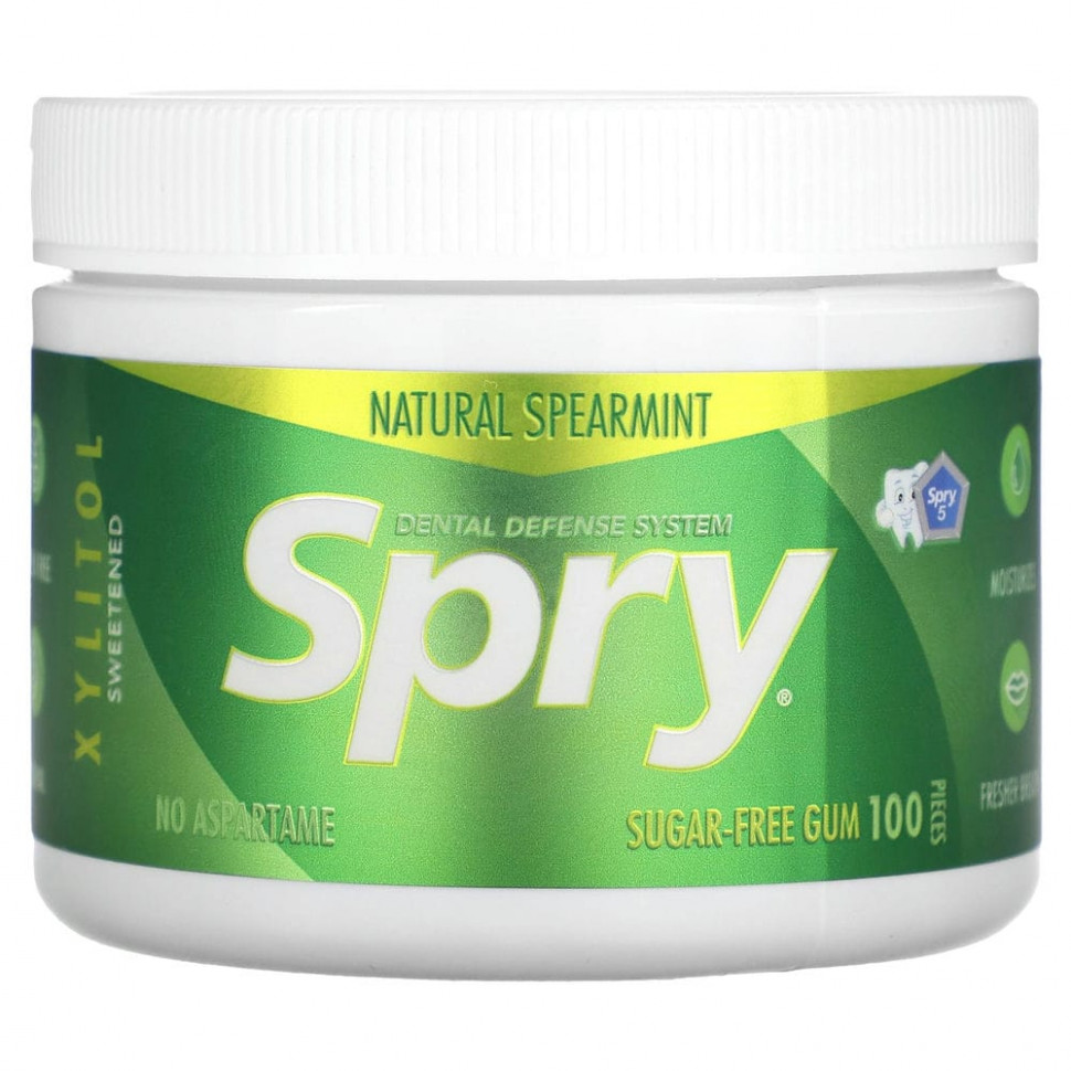   (Iherb) Xlear, Spry, Dental Defense System,       ,     , 100     -     , -, 