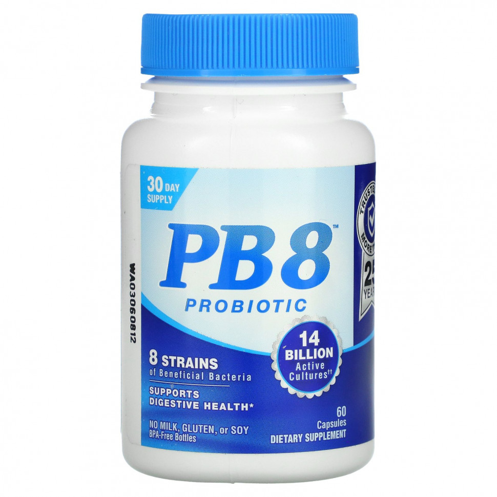   (Iherb) Nutrition Now, PB 8, , 14 , 60     -     , -, 