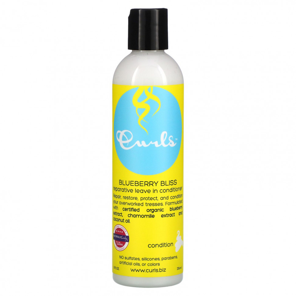   (Iherb) Curls,    , Blueberry Bliss, 236  (8 . )    -     , -, 