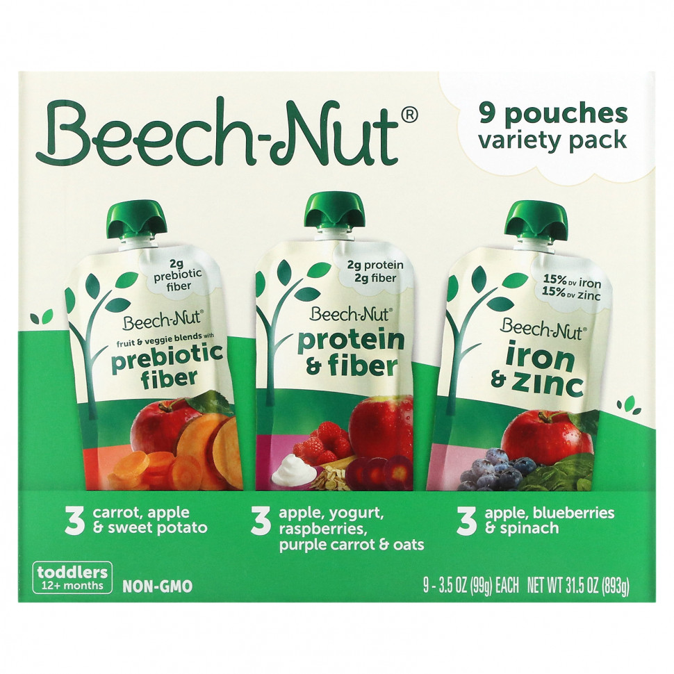   (Iherb) Beech-Nut, Variety Pack,  12 , 9 , 99  (3,5 )    -     , -, 