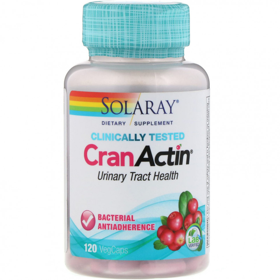 ���� ������ (Iherb) Solaray, CranActin, �������� ������, AF, 120 �������������� ������, ������ �� 3910 ���