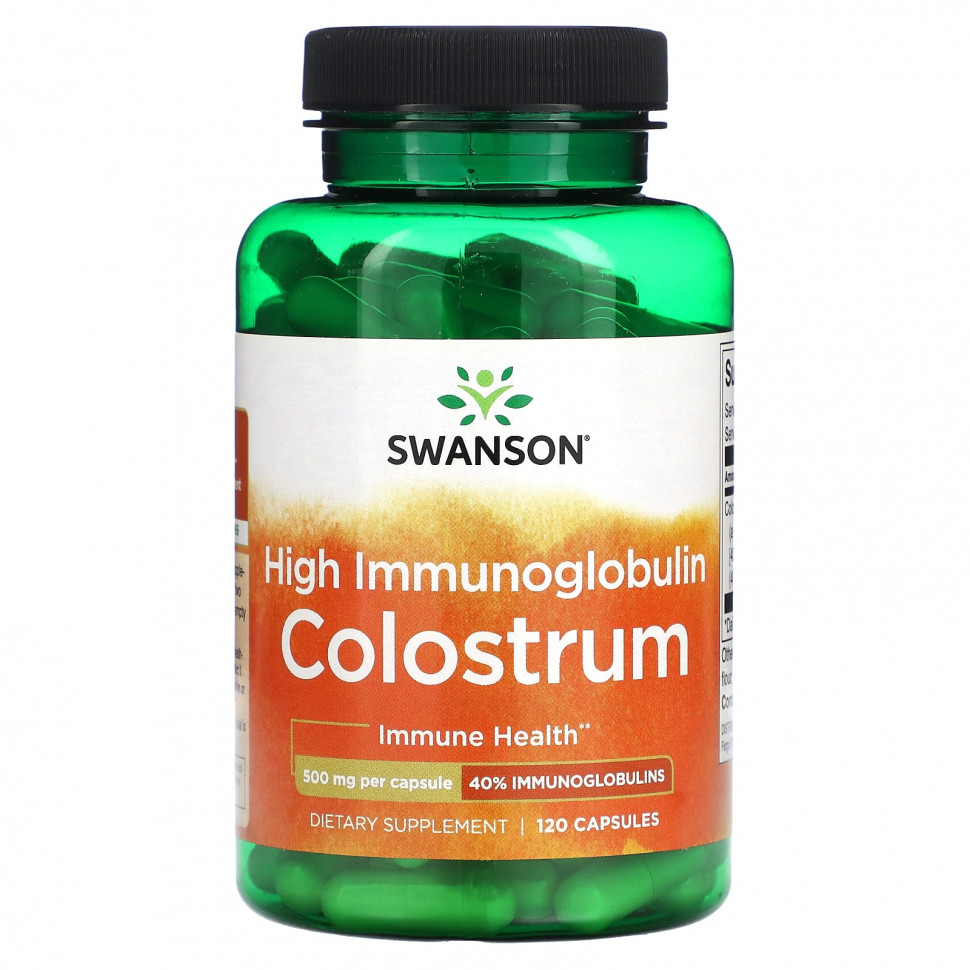���� ������ (Iherb) Swanson, �������� � ������� ����������������, 500 ��, 120 ������, ������ �� 4510 ���