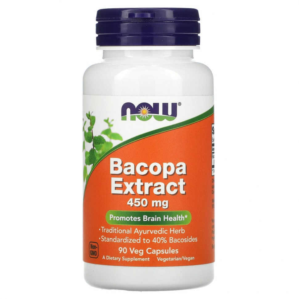���� ������ (Iherb) NOW Foods, �������� ������, 450 ��, 90 �������������� ������, ������ �� 3150 ���