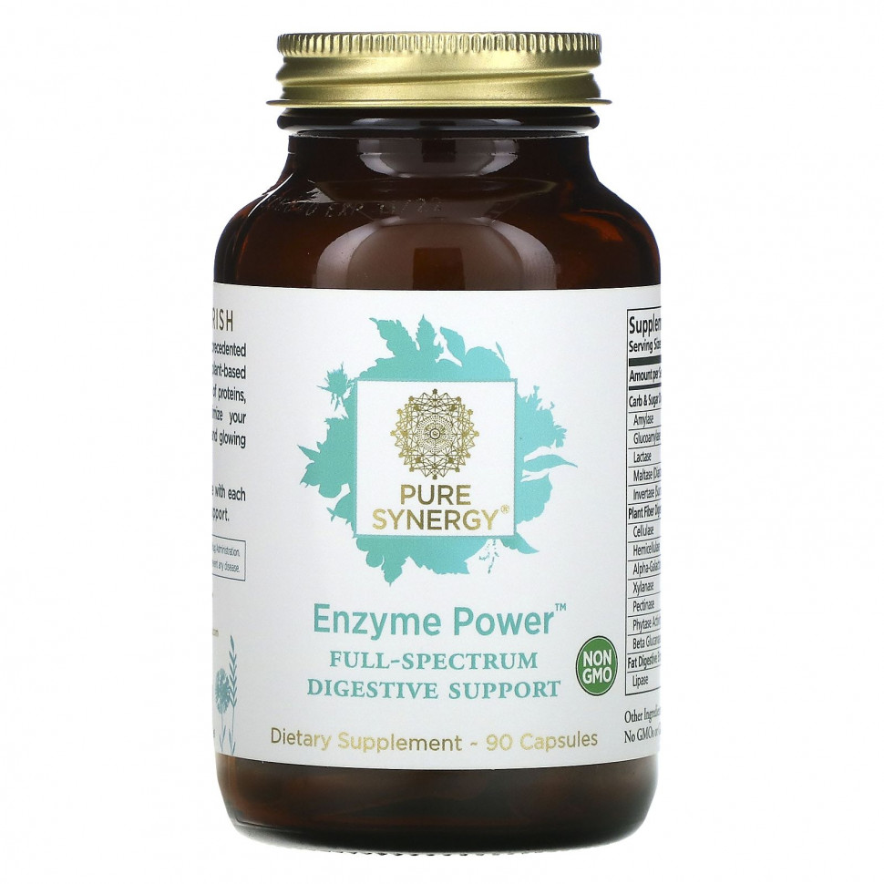   (Iherb) Pure Synergy, Enzyme Power,    , 90     -     , -, 