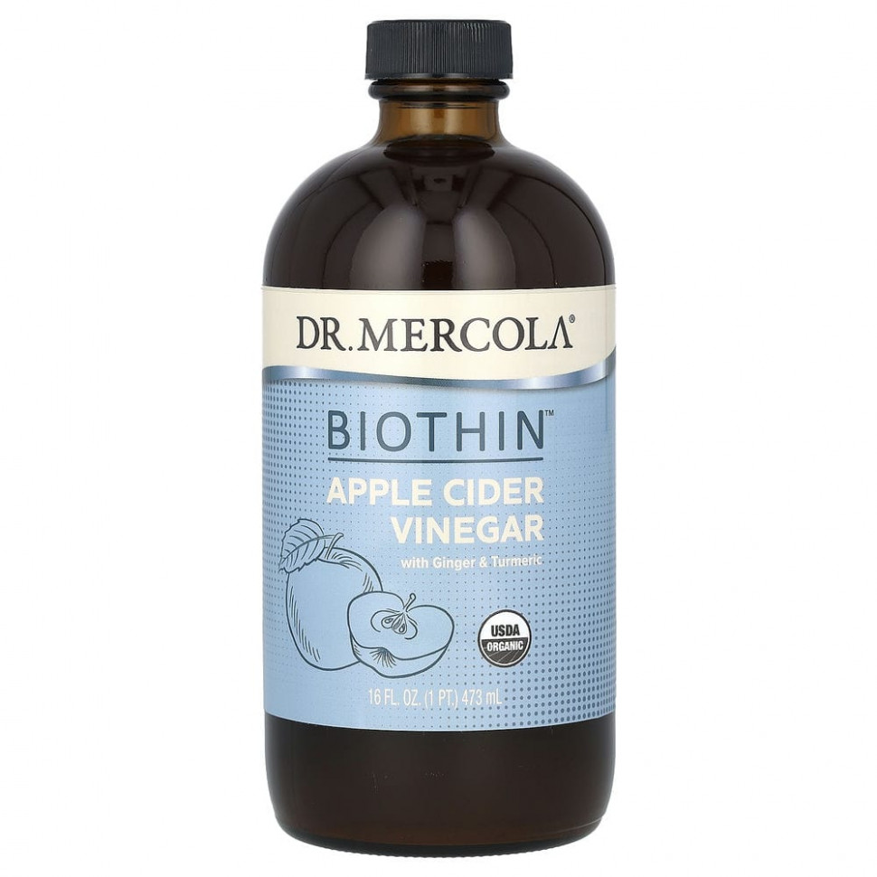 ���� ������ (Iherb) Dr. Mercola, Mitomix, Organic Keto Cider, ������������ ����� ��� ���������, �������, 473 �� (16 ����. �����), ������ �� 4630 ���