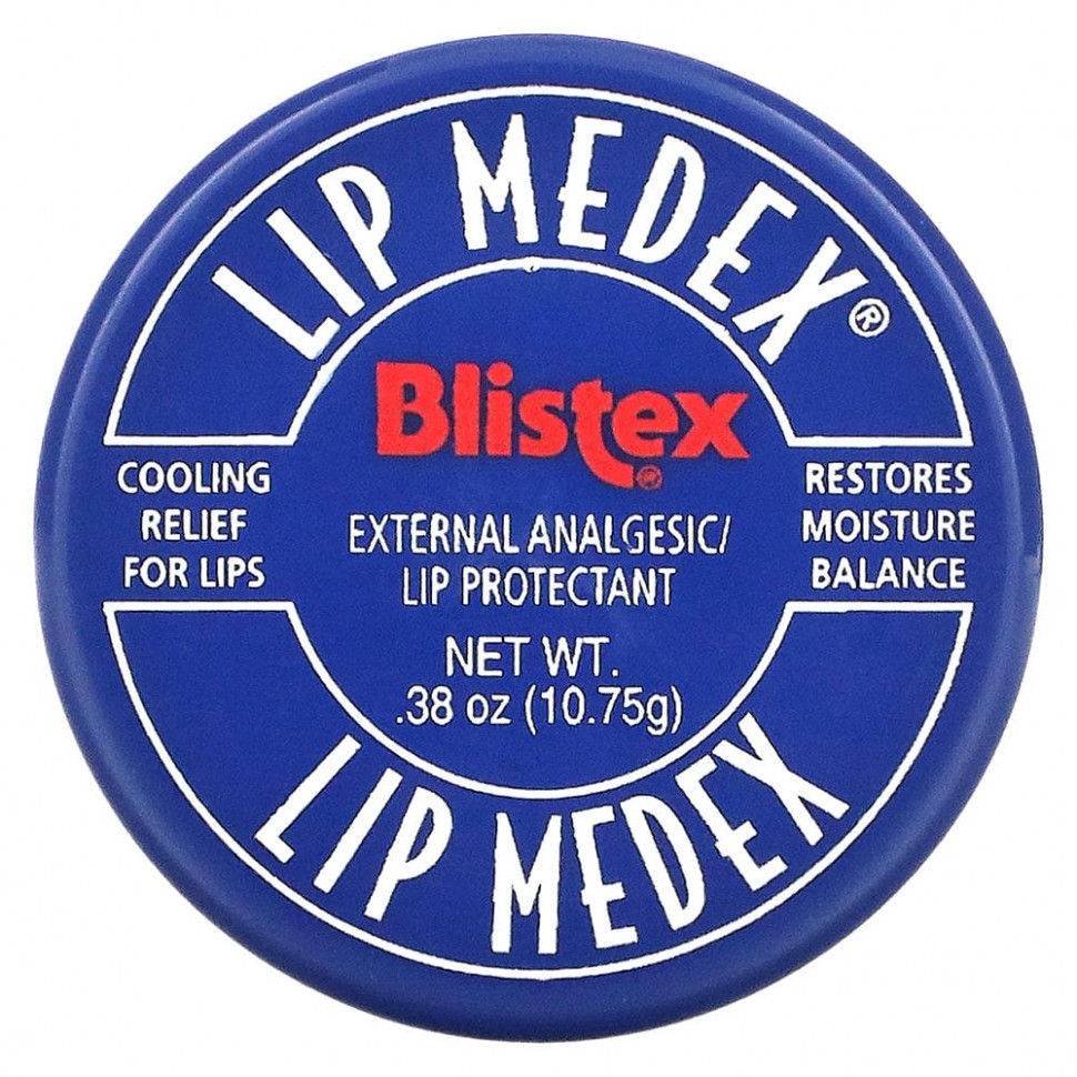 ���� ������ (Iherb) Blistex, Lip Medex, �������� �������������� �������� ��� ������ ���, 10,75 � (0,38 �����), ������ �� 630 ���