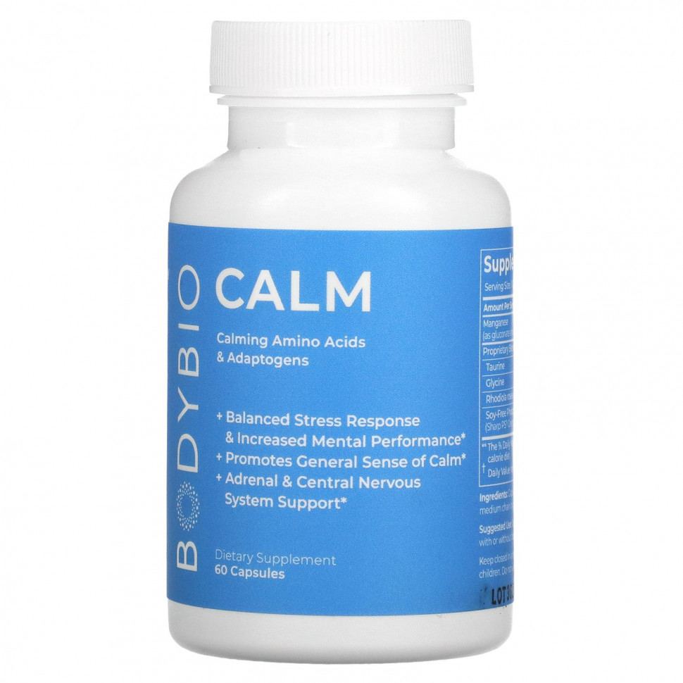   (Iherb) BodyBio, Calm, 60     -     , -, 