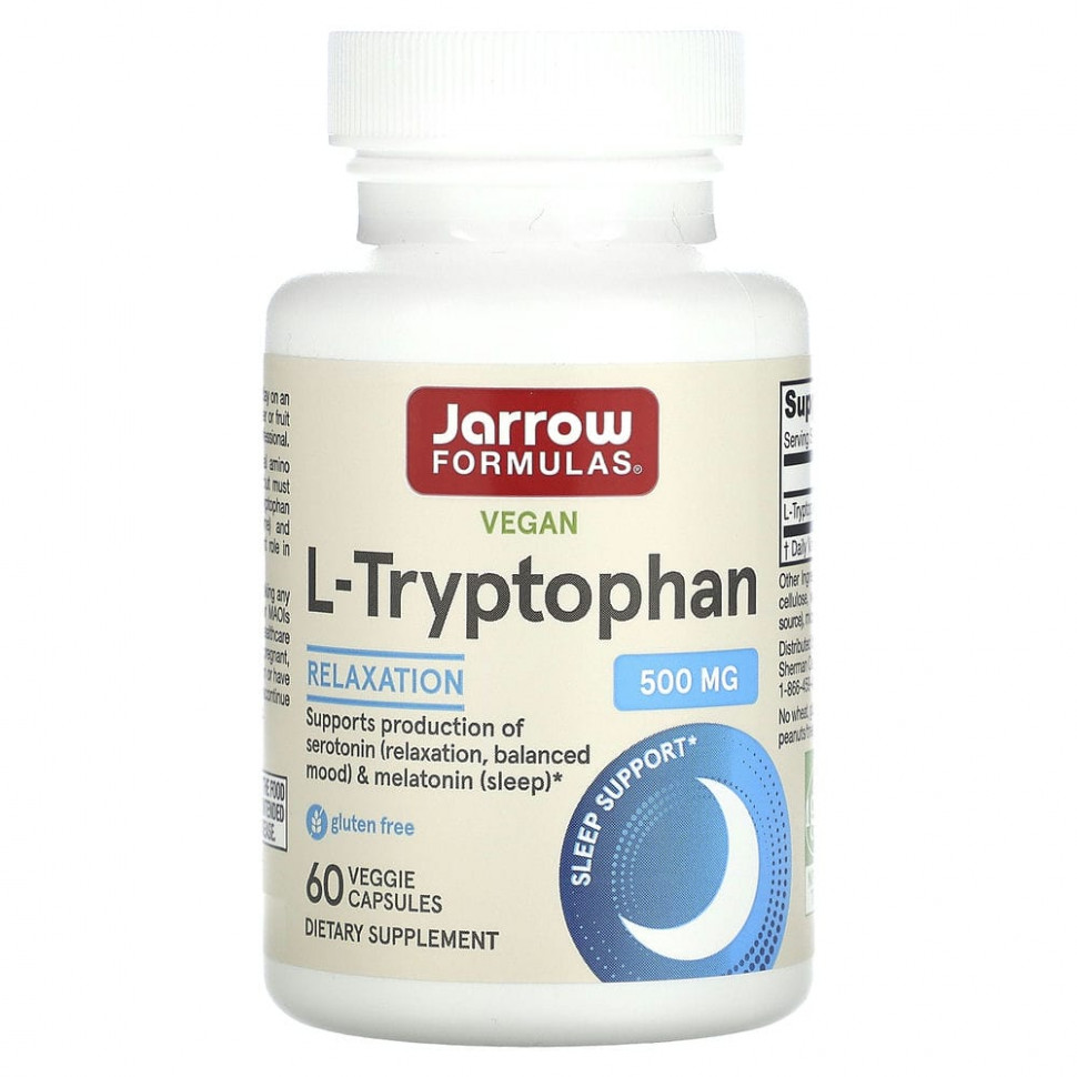   (Iherb) Jarrow Formulas, L-, 500 , 60      -     , -, 