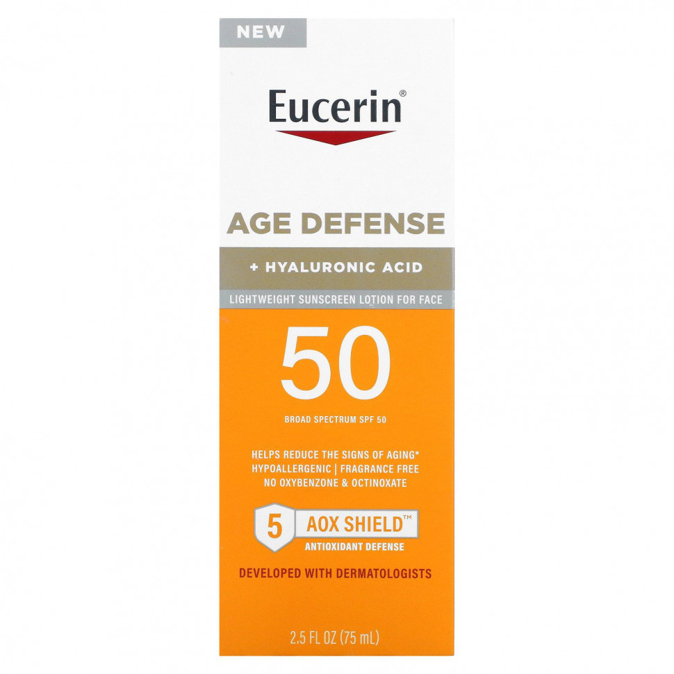   (Iherb) Eucerin, Age Defense,     , SPF 50,  , 75  (2,5 . )    -     , -, 