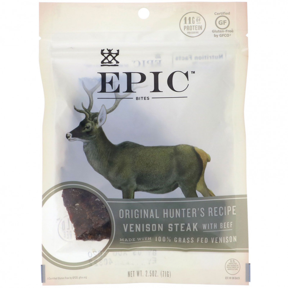 ���� ������ (Iherb) Epic Bar, Bites, ����� �� ������� � ���������, 71 � (2,5 �����), ������ �� 1840 ���
