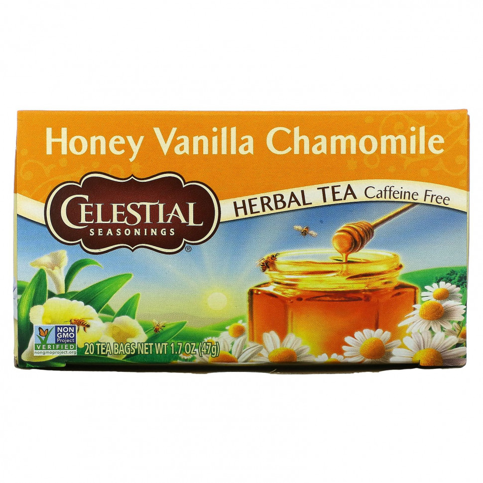 ���� ������ (Iherb) Celestial Seasonings, �������� ���, �� ������ ����, ������ � �������, ��� �������, 20 ������ ���������, 47 � (1,7 �����), ������ �� 1000 ���