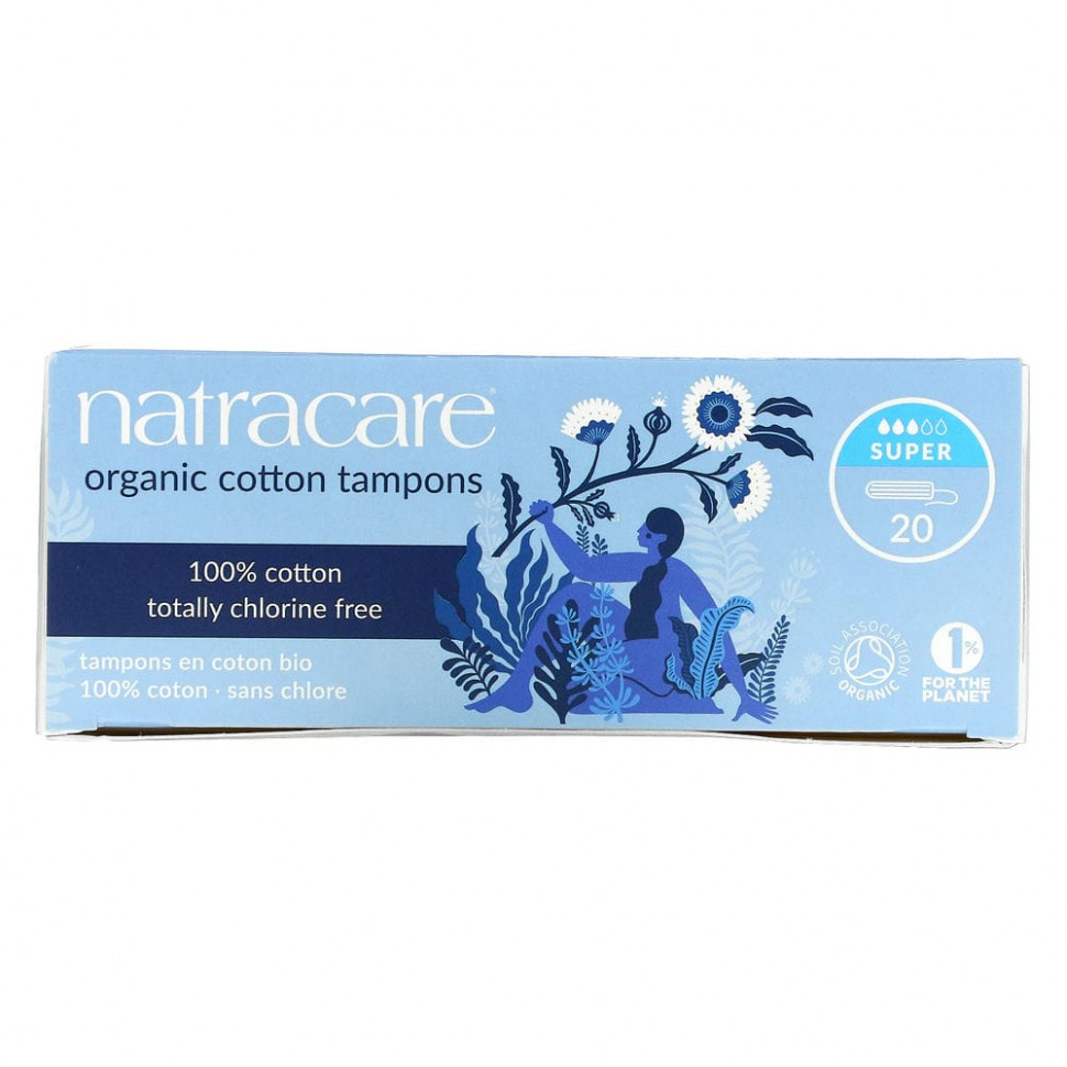   (Iherb) Natracare, Super,    , 20     -     , -, 