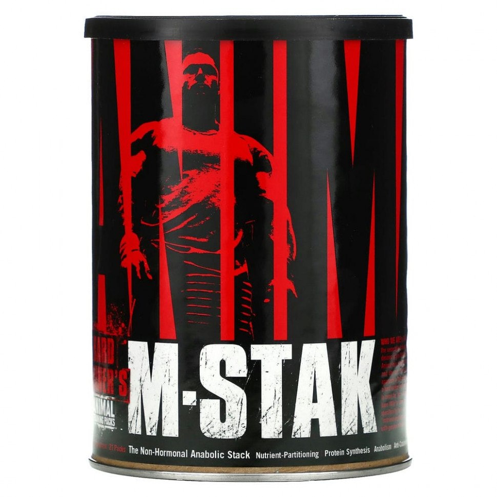 ���� ������ (Iherb) Universal Nutrition, Animal M-Stak, ������������� ����� ��� ������������, 21 �������, ������ �� 9590 ���