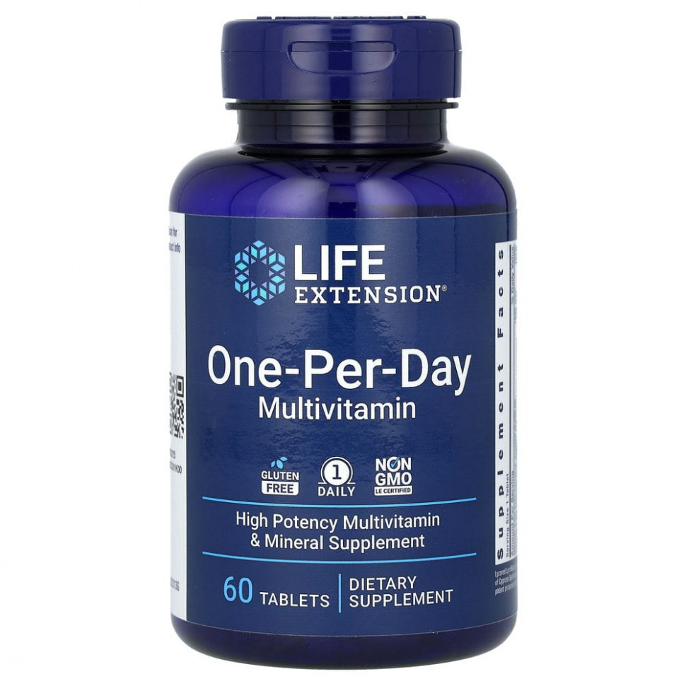   (Iherb) Life Extension, One-Per-Day, 60     -     , -, 