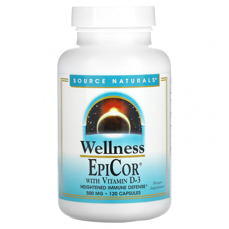   (Iherb) Source Naturals, EpiCor   D-3, 500 , 120     -     , -, 